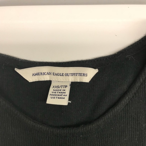 💚AEO ribbed cropped top - Picture 2 of 3